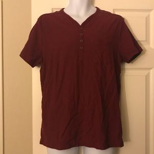 Men’s Helix Red/Maroon T-shirt Sz M